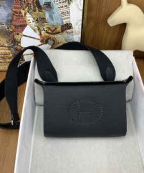 에르메스 비드포쉬 백 토고 누아